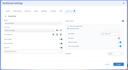 6 - Shared BI dashboards