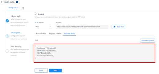 8 - Custom webhooks