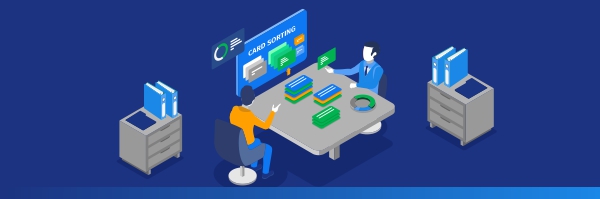 Categorize and rank with the card sorting question